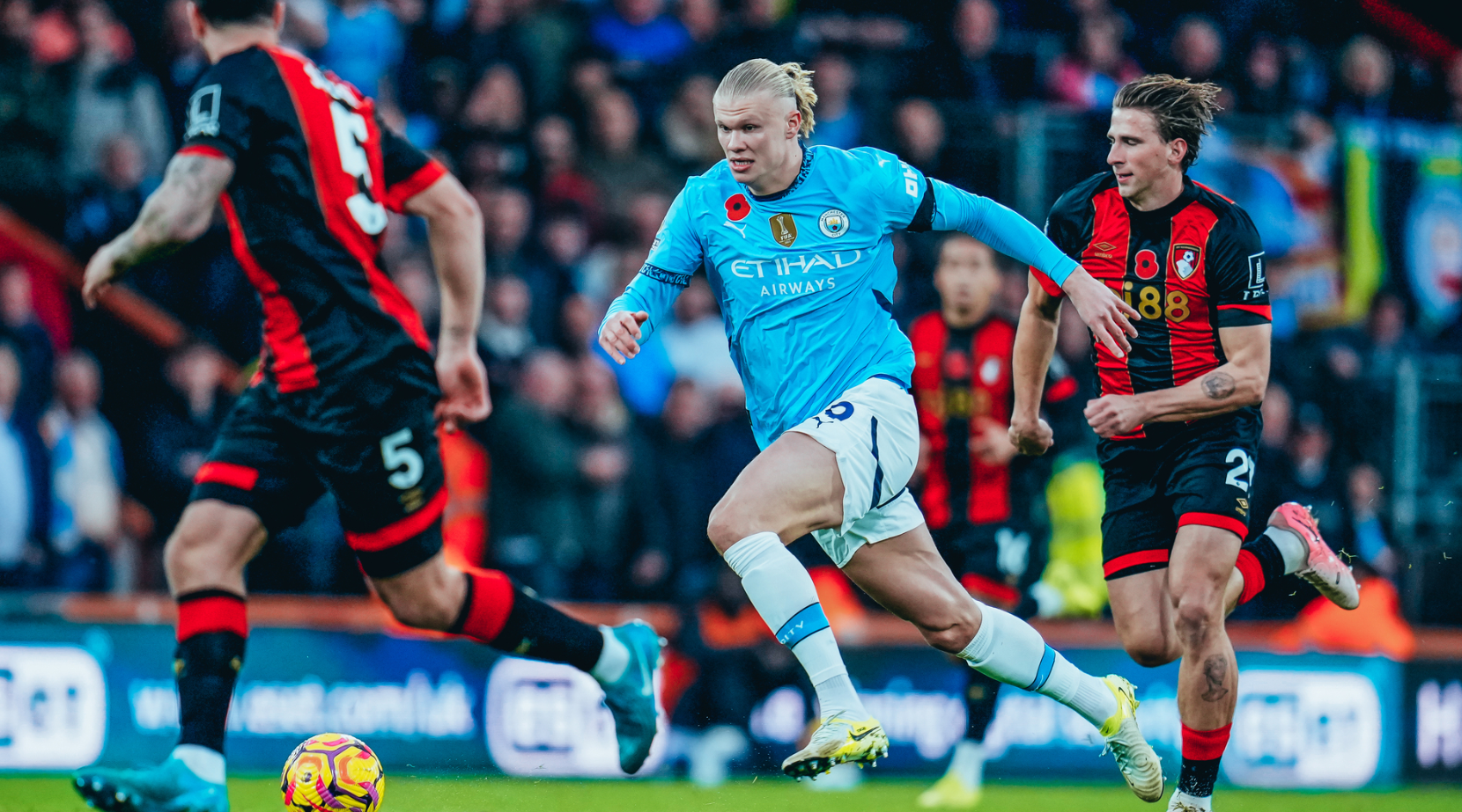 AFC Bournemouth  vs Manchester City (22:00 &#8211; 02/11) | Xem lại trận đấu